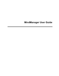 Mindmanager 2020 User Guide