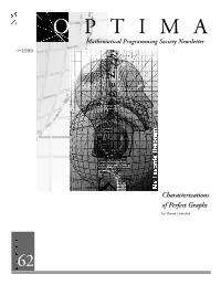O P T I M a Mathematical Programming Society Newsletter JUNE19 9 9