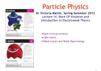 Kaon Mixing Revisited CKM Matrix Weak Isospin And
