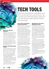 Tech Tools Tech Tools Professional Users Are Always Searching for an Edge