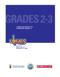 Curriculum Module for Elementary Grades 2-3