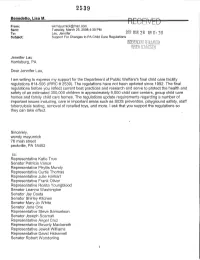 Form Letters Week of 03-24-08
