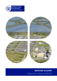 SEWAGE SLUDGE Status Quo Report 2020/21 Executive Summary