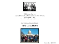 Tcu Data Book