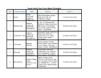 Teach India Pune Cycle Batch Schedule