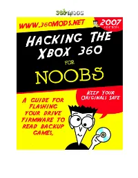 Textbook's Xbox 360 Firmware Tutorial