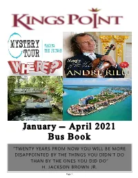 April 2021 Bus Book