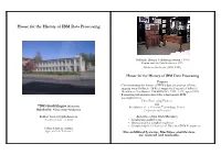 House for the History of IBM Data Processing