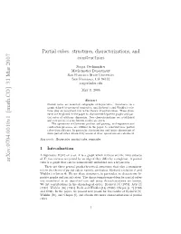 Partial Cubes: Structures, Characterizations, and Constructions