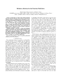 Relation Collection for the Function Field Sieve