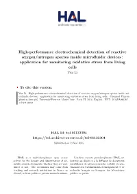 High-Performance Electrochemical Detection of Reactive Oxygen