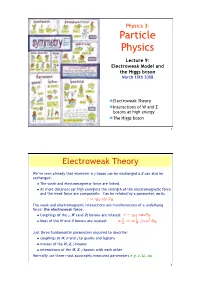 Particle Physics