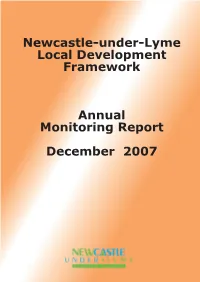 Newcastle-Under-Lyme Local Development Framework Annual
