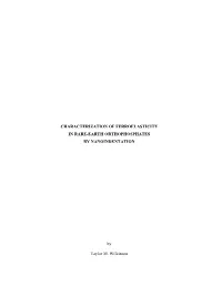 Characterization of Ferroelasticity in Rare-Earth Orthophosphates by Nanoindentation