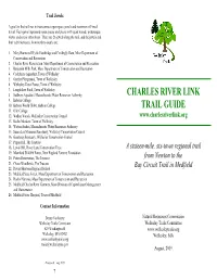 Charles River Link Trail Guide