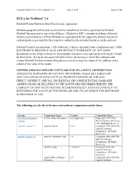 EULA for Probasec 1.4 June 8, 2018 Page 1 of 41