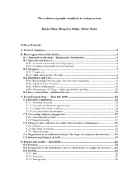 The Evolution of Graphic Complexity in Writing Systems Helena Miton, Hans