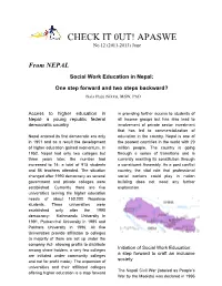 CHECK IT 0UT! APASWE No.12 (2011-2013) June