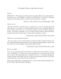 Provenance: What Is It and Why Do We Care?