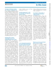In This Issue