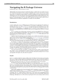 Navigating the R Package Universe by Julia Silge, John C