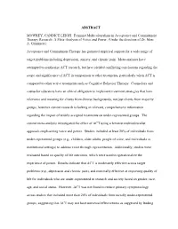 ABSTRACT MOWREY, CANDICE LEIGH. Feminist Multiculturalism In