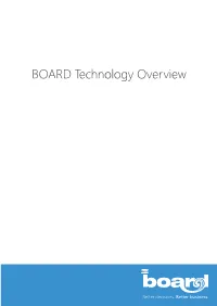 BOARD Technology Overview 2 Contents Contents 3 CONTENTS