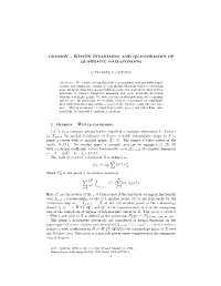 Gromov-Witten Invariants and Quantization of Quadratic Hamiltonians