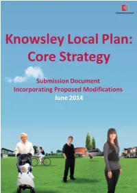 Knowsley Local Plan: Core Strategy Submission Document July 2013