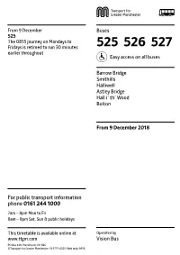 525 526 527 Earlier Throughout Easy Access on All Buses