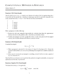Computational Methods in Research