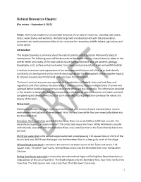 Natural Resources Chapter
