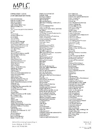 Oppdatert Liste Samarbeidspartnere