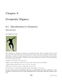 Chapter 9 Geometric Figures