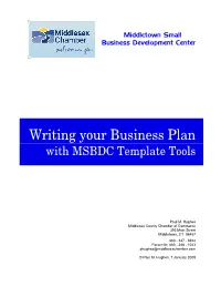 Executive Summary: Business Plan Basics