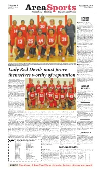 Lady Red Devils Must Prove Themselves Worthy of Reputation