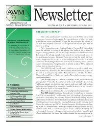 2021 September-October Newsletter