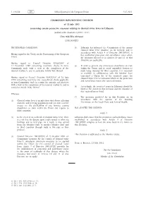 Commission Implementing Decision of 22 July 2011 Concerning Certain
