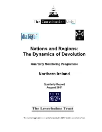 Leverhulme-Funded Monitoring Programme