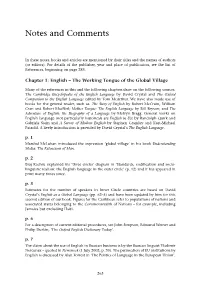 Notes and Comments