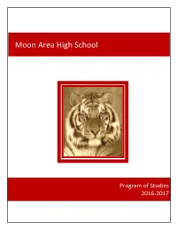 Program of Studies 2016-2017