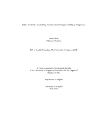 Assembling Transformation Through Afrofuturist Imaginaries