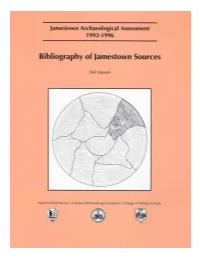 Bibliography of Jamestown Sources