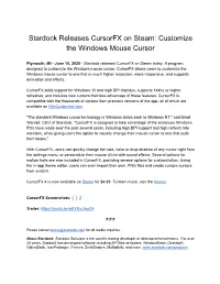 Stardock Releases Cursorfx on Steam: Customize the Windows Mouse Cursor