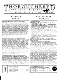 T~~I~~UN~~~RE DM FRIDAY, OCTOBER 11, 1996 $2 Daily