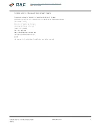David Ross Brower Papers