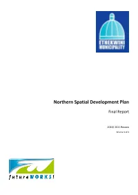 Draft Northern Spatial Development Plan