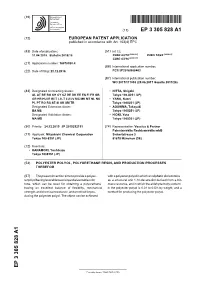 Polyester Polyol, Polyurethane Resin, and Production Processes Therefor