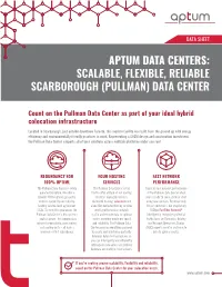 (Pullman) Data Center