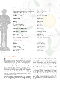 Richard III 2013 Cast List